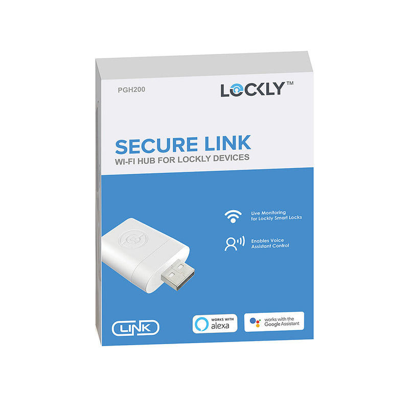 【免費送貨】Lockly Secure LINK 智能門鎖套件 - 內含 WiFi Hub 及 Door Sensor (PGH200) - anlander 好貨加 - 香港