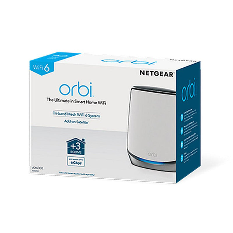 【香港免運】NETGEAR Orbi Mesh WiFi 6 旗艦級三頻衛星路由器 (RBS850) - anlander 好貨加 - 香港